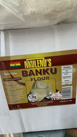 Nkulenu Banku Flour 1.2kgx9