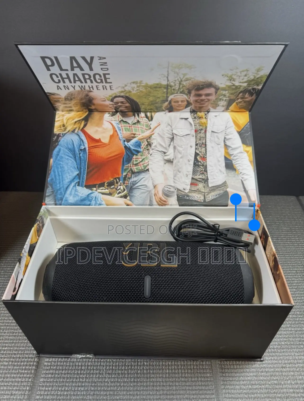 JBL Charge 5 Portable Waterproof Speaker With Powerbank
