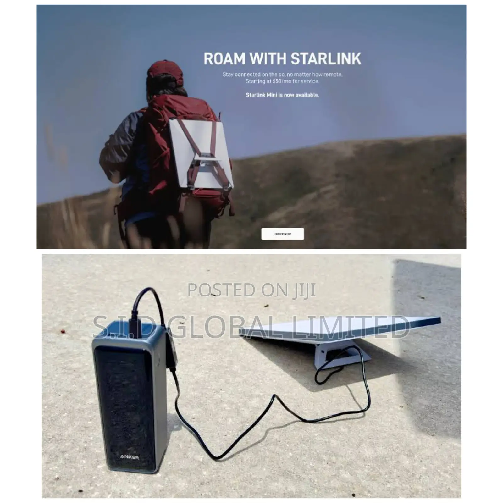 Starlink Mini Portable Wireless Satellite Internet On The Go