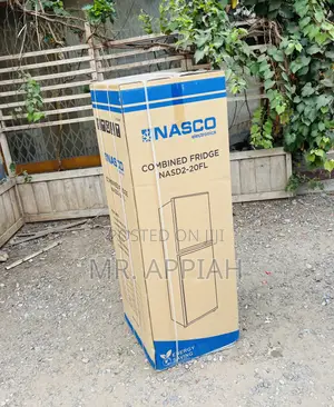 Premium Design Nasco D2-20fl Double Door Refrigerator.