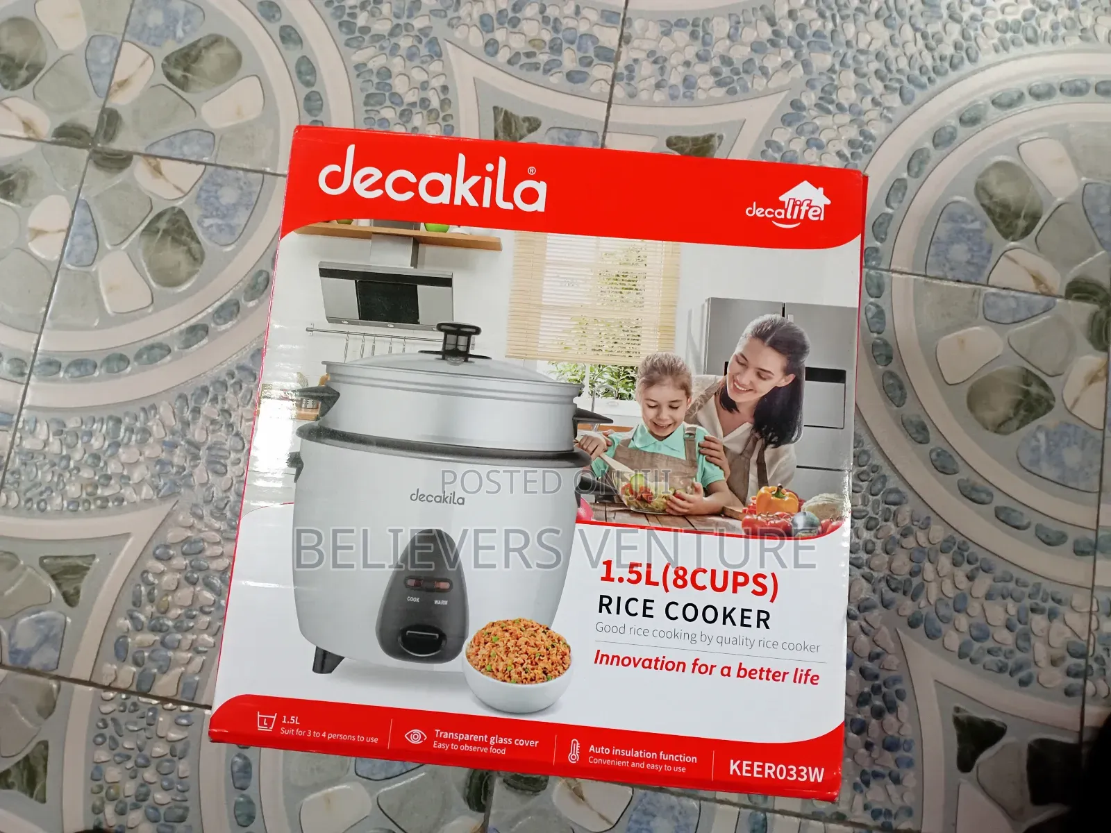 Rice Cooker 1.5l Decakila Rice Cooker Decakila