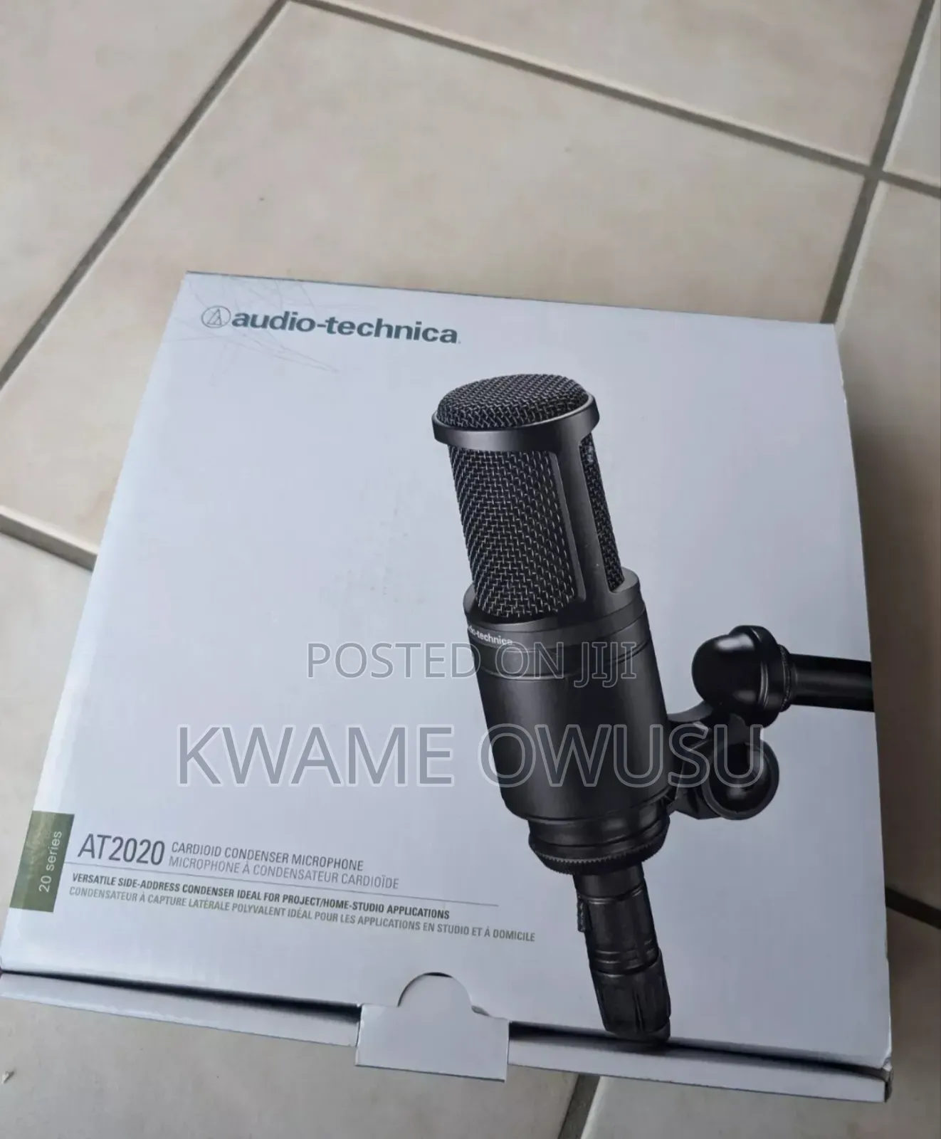 Audio Technica At2020 Studio Microphone