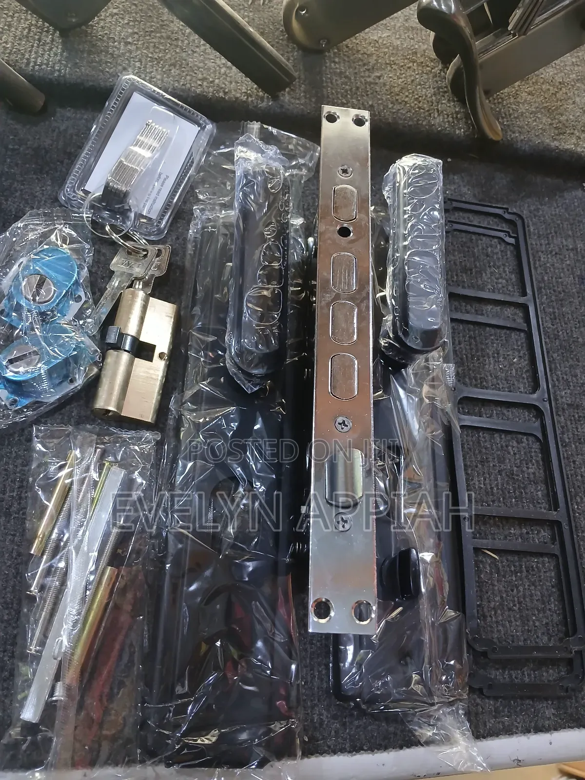 China Black Lock With Flat Engine