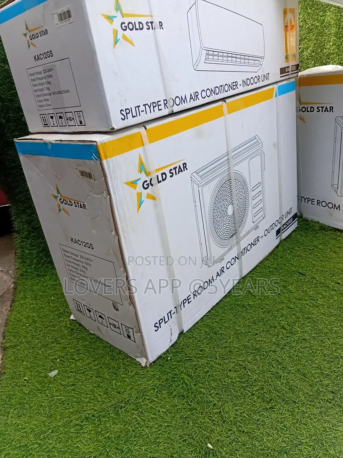Certified 1.5hp Ac Gold Star Air-Conditioner