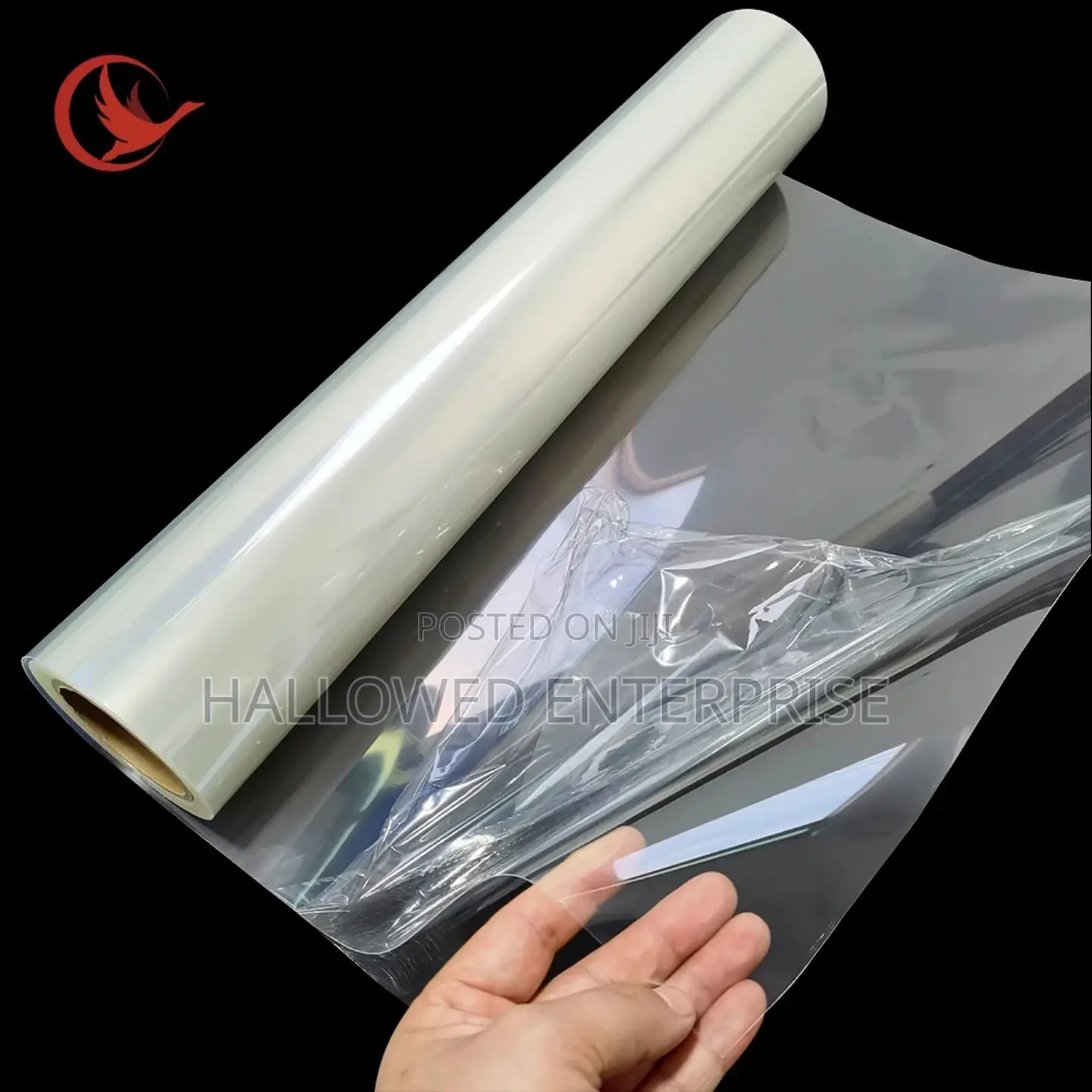 Hot Sale Flash Glossy Cold Laminating Rubber/Film Crystal Clear