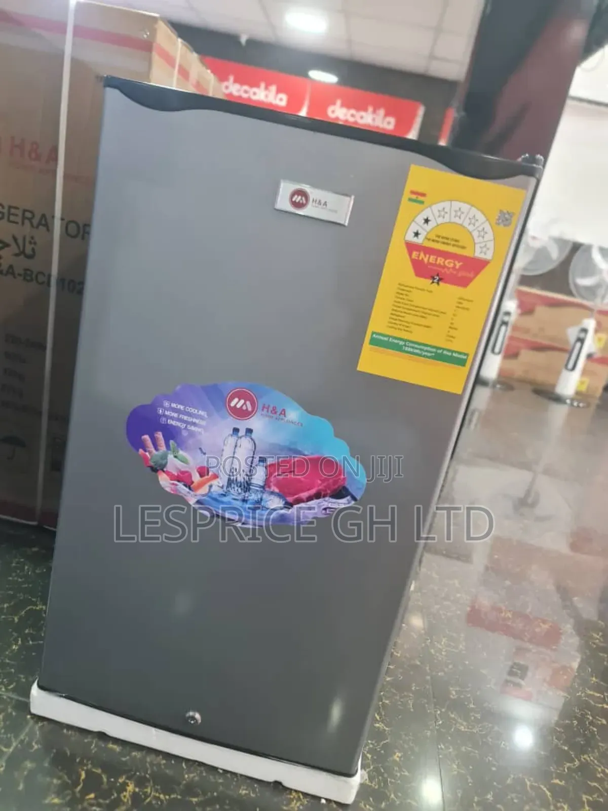 92l Single Door Fridge: H A