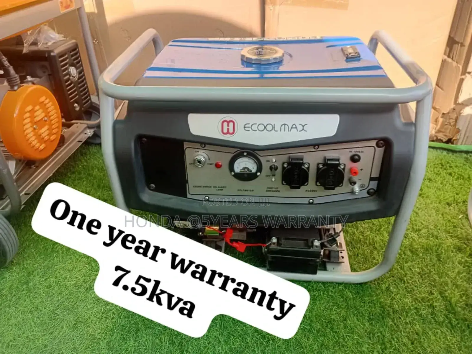 Sophisticated 7.5kva Ecoolmax Japan Petrol Generator 7.5kva