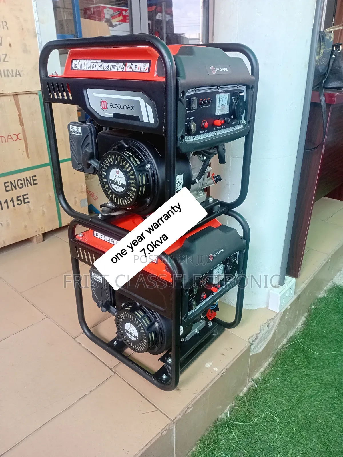 Emergency Home Backup 7.0kva Petrol Generator