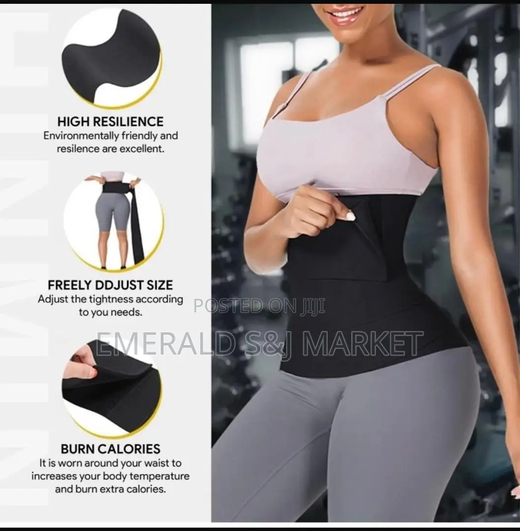 Adjustable Tummy Wrap – Waist Slimming Body Shaping Belt