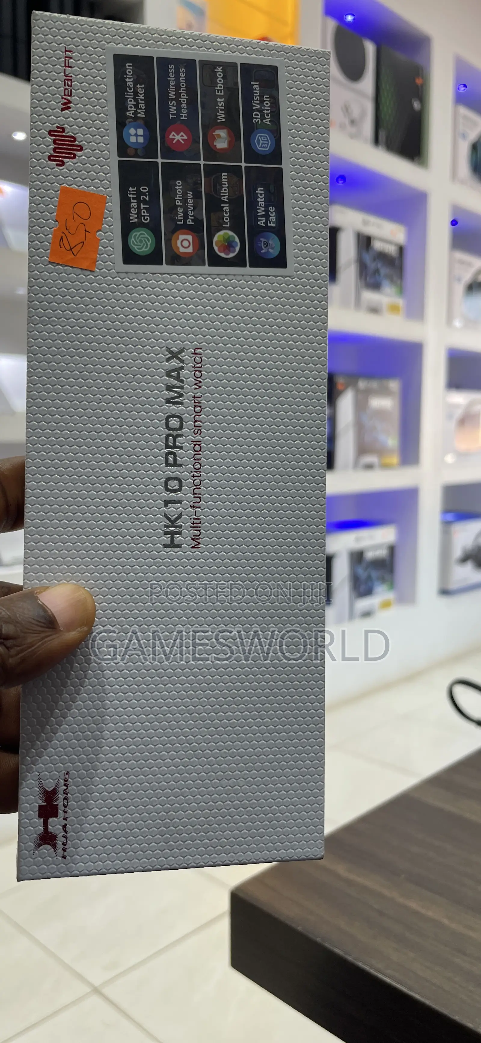 Hk 10 Pro Max Smart Watch | Bluetooth | Fitness Tracker | Brand New