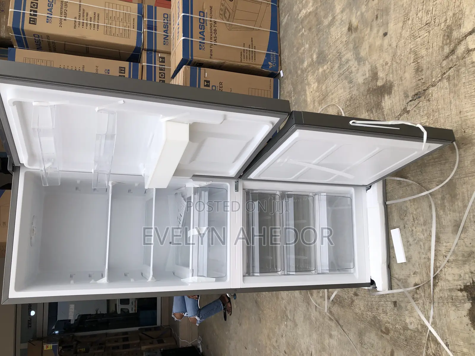 Specious Nasco Bottom Freezer 268 Liters Water Dispenser