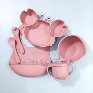 Photo - Silicone Baby Feeding Set