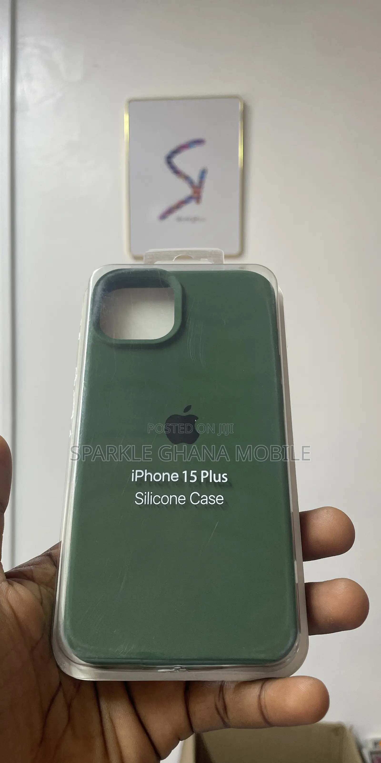 iPhone 15 Plus Army Green Silicone Case
