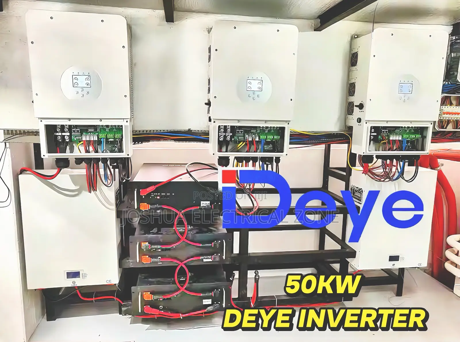 Deye 50kw Hybrid Inverter (3 Phase) – Sun--sg01hp3-eu Bm4