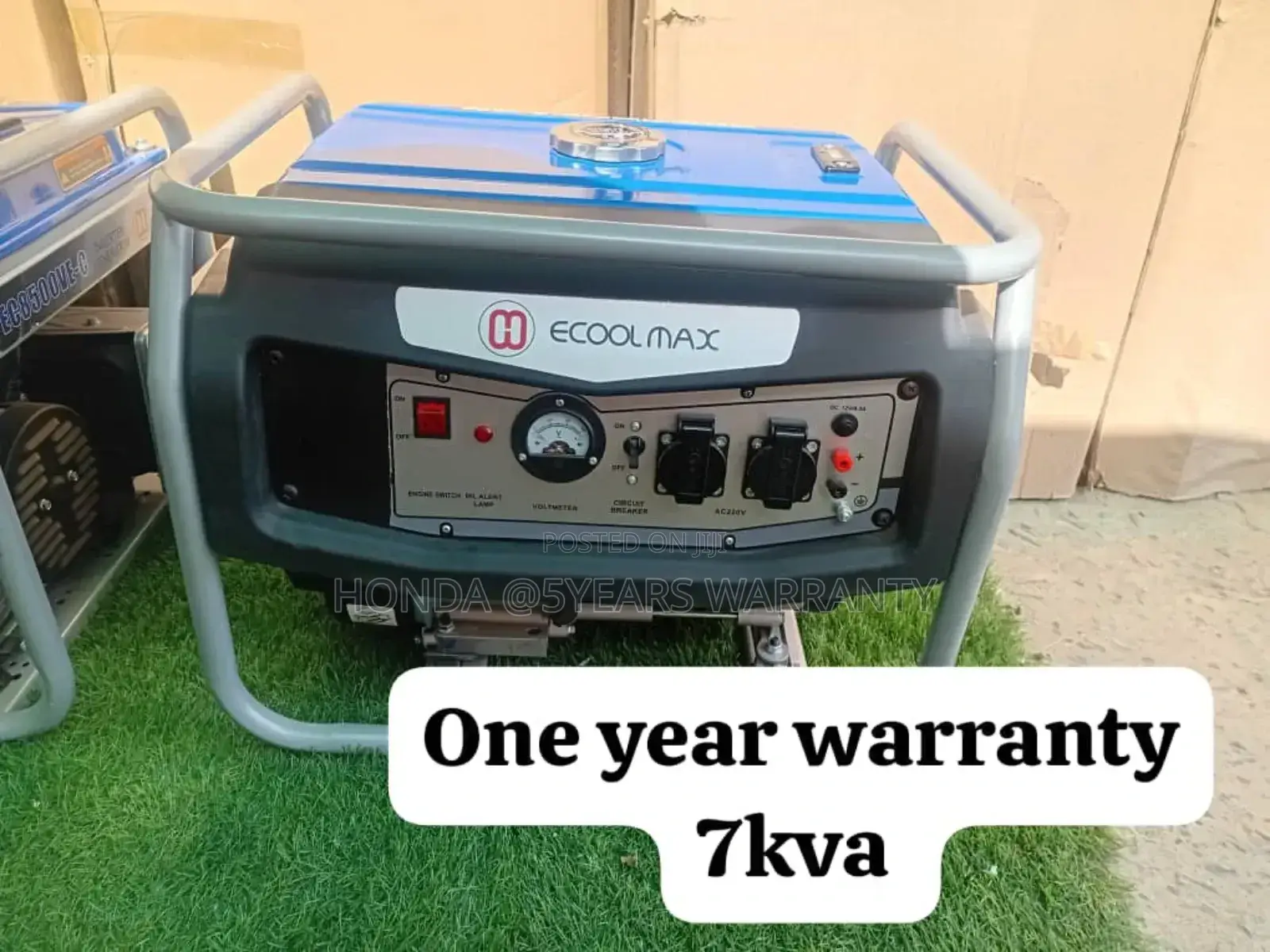 Ultra Modern Ecoolmax 7kva Petrol Generator 7kva Japan