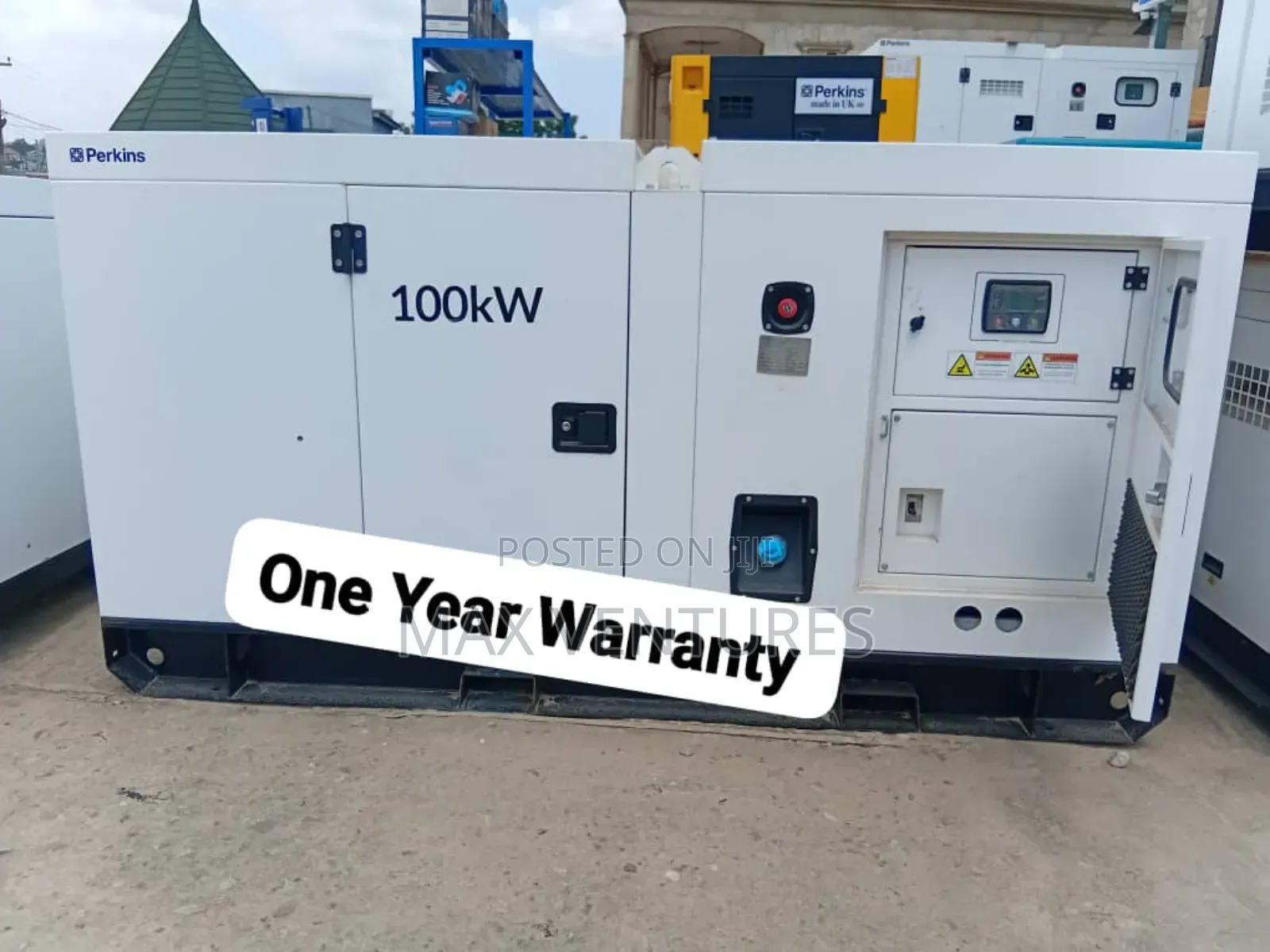 Backup Energy 100kva 100kw Diesel Silent Perkins Plant