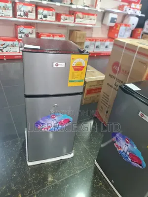 H a 102l Double Door Fridge