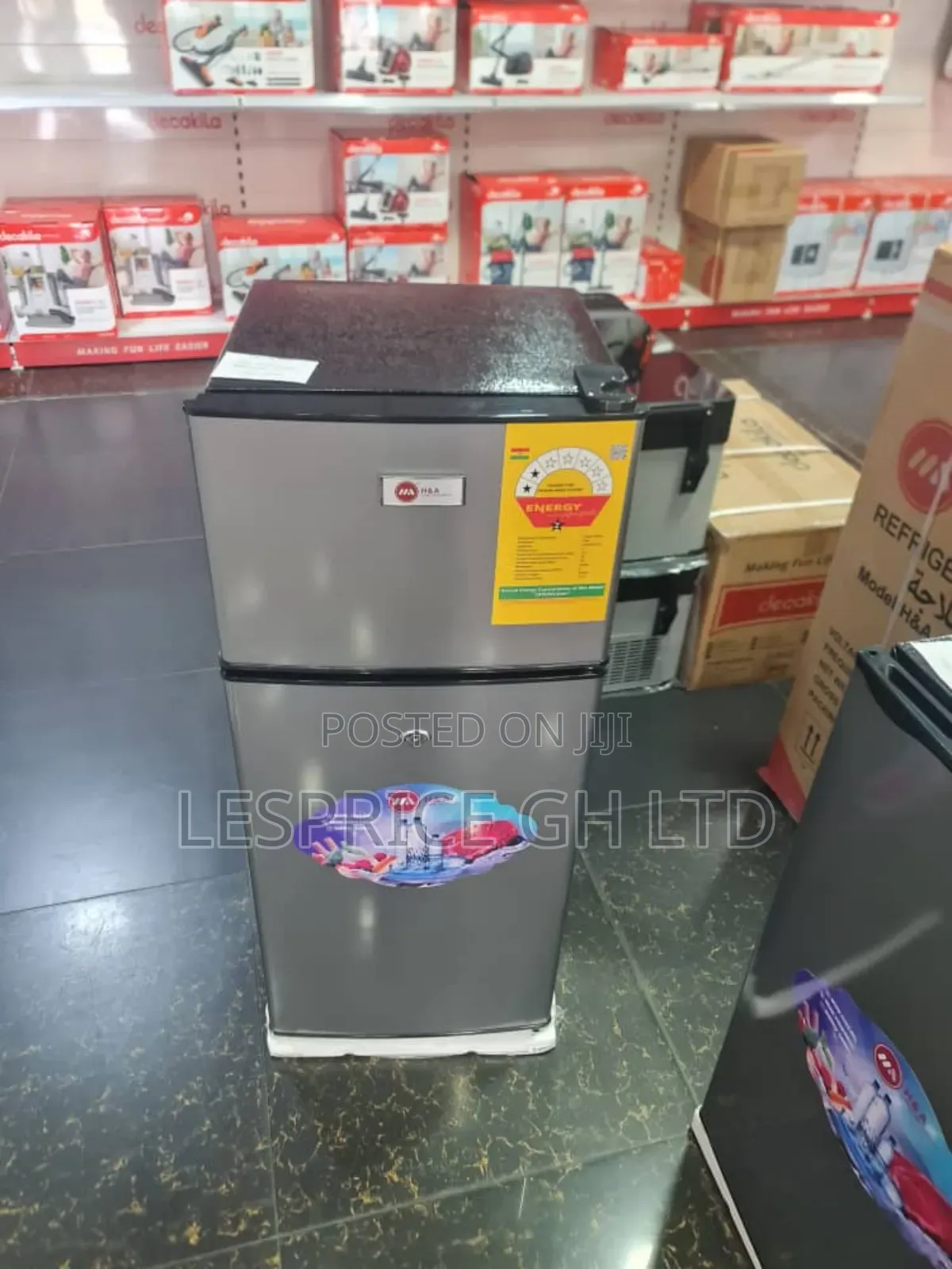 Smart Chill: H a Double Door Fridge - 102l