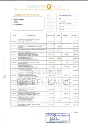 Bank Statement Agent