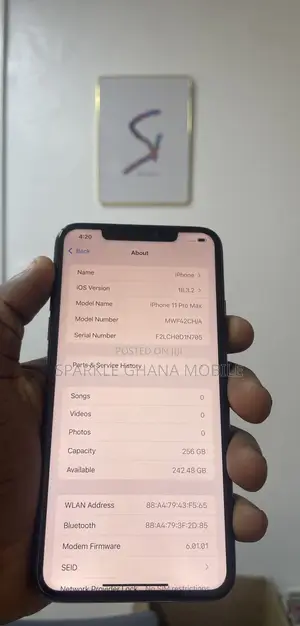 Apple iPhone 11 Pro Max 256 GB Black