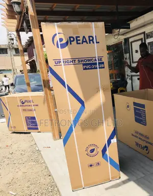 Pearl Iceguard Singledoor Glass 300 Liters PVC-316 Display