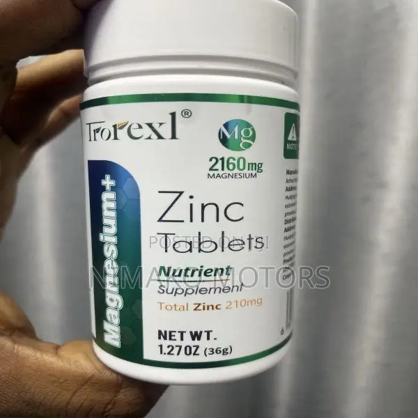Zinc Tablets, Plus Magnesium
