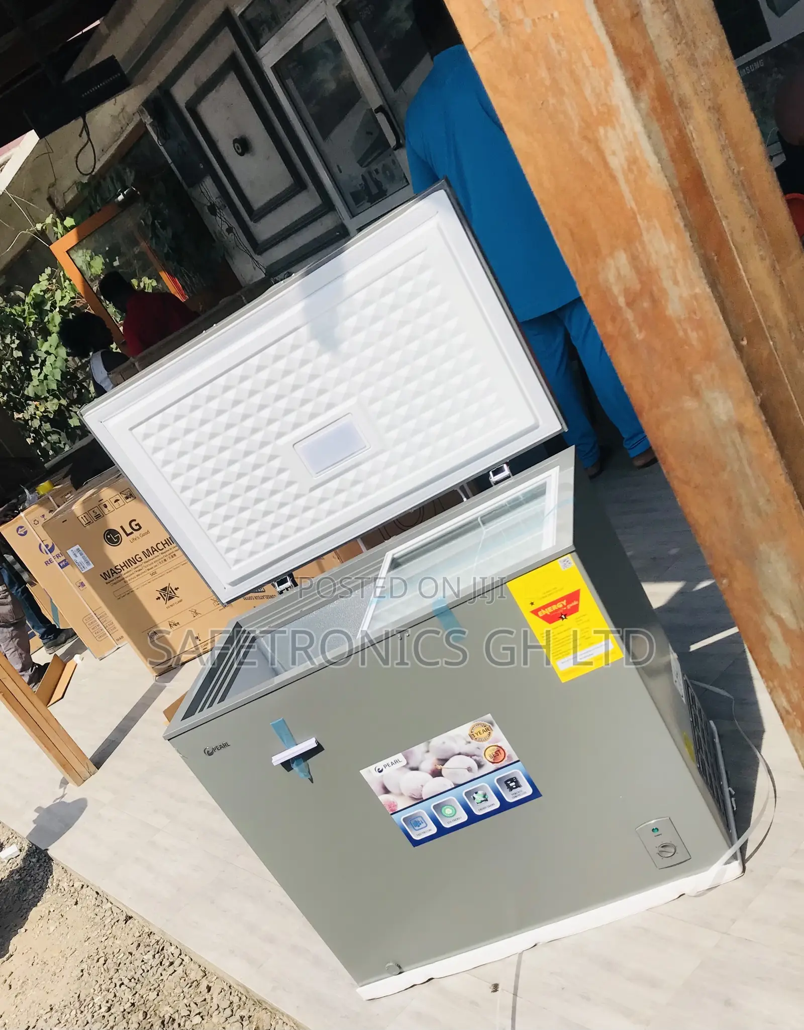 Original Pearl Singledoor 200 Liters PCF-240 Freezer Grey