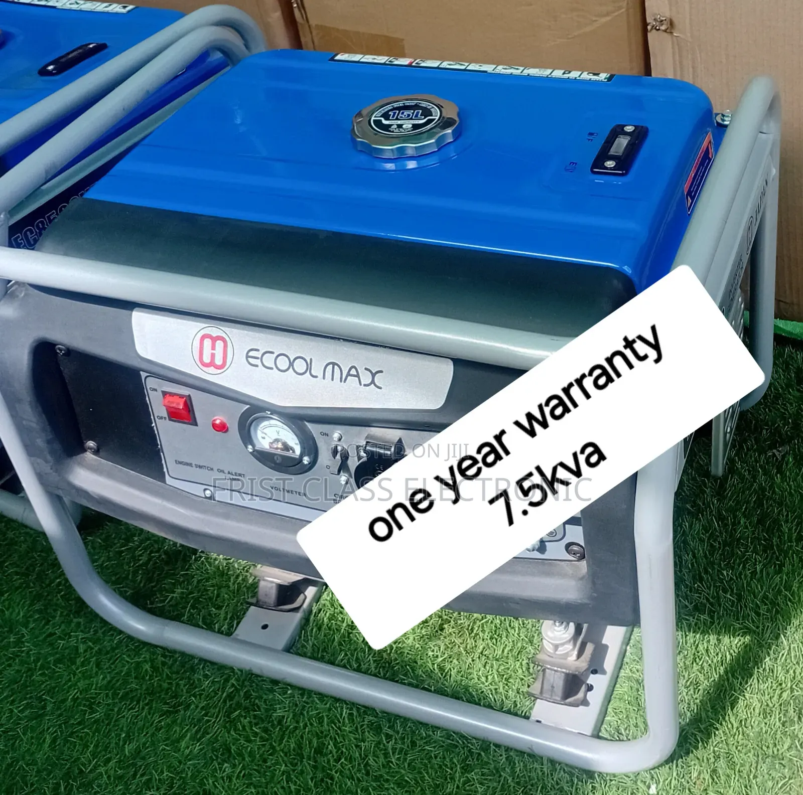 High-Power 7.5kva Petrol Generator
