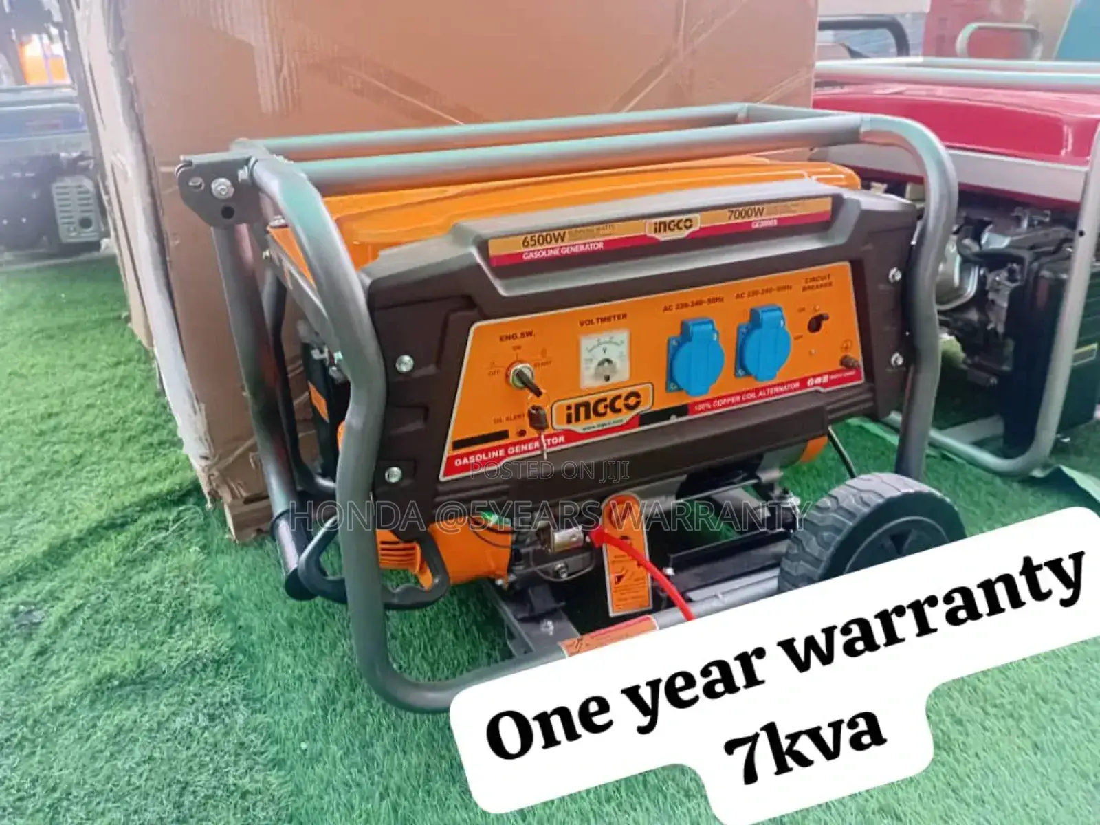 Ultra Modern Ingco 7kva Petrol Generator 7kva With Wheels