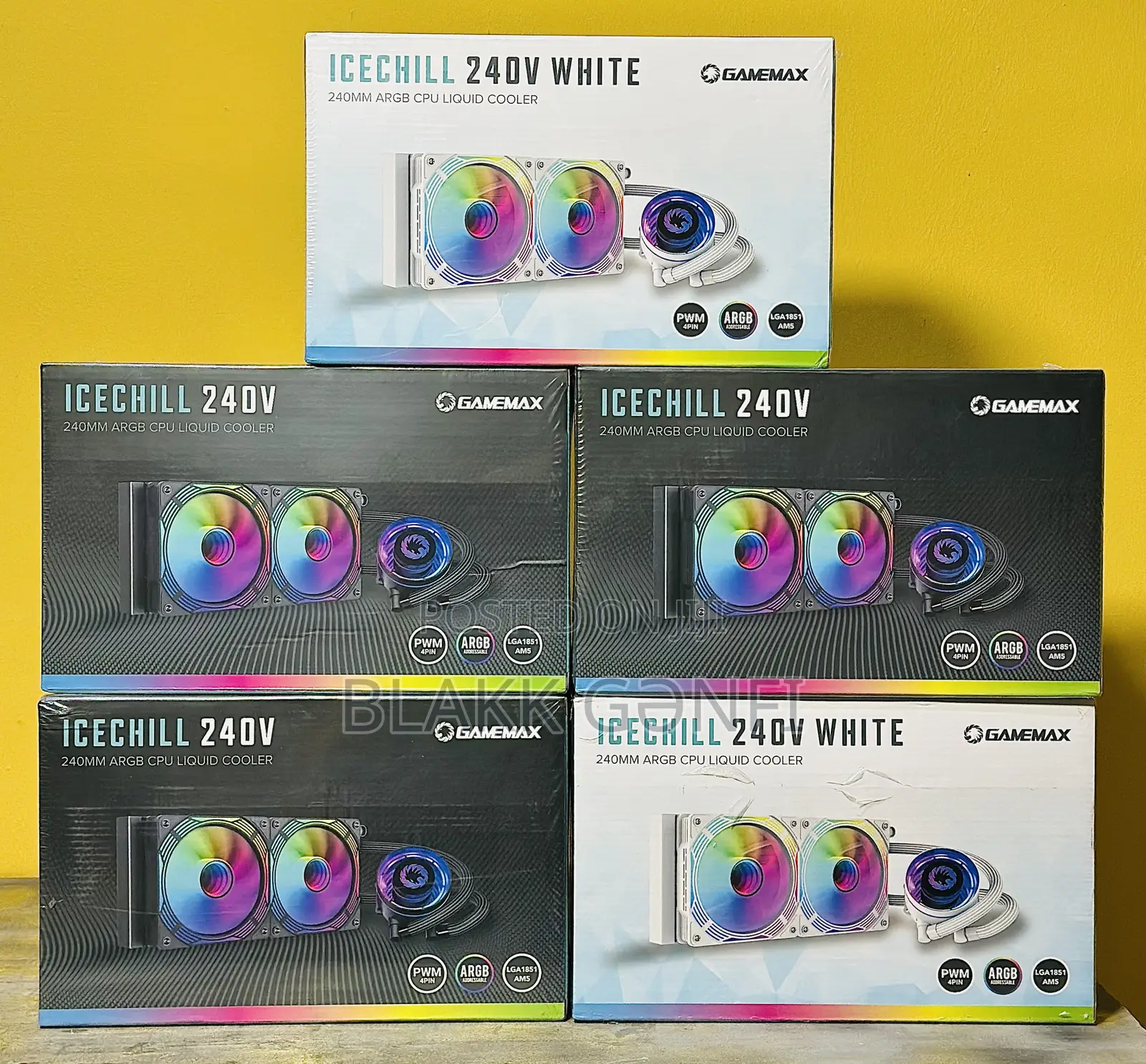 Gamemax Icechill 240v Argb 240mm Liquid Coolers