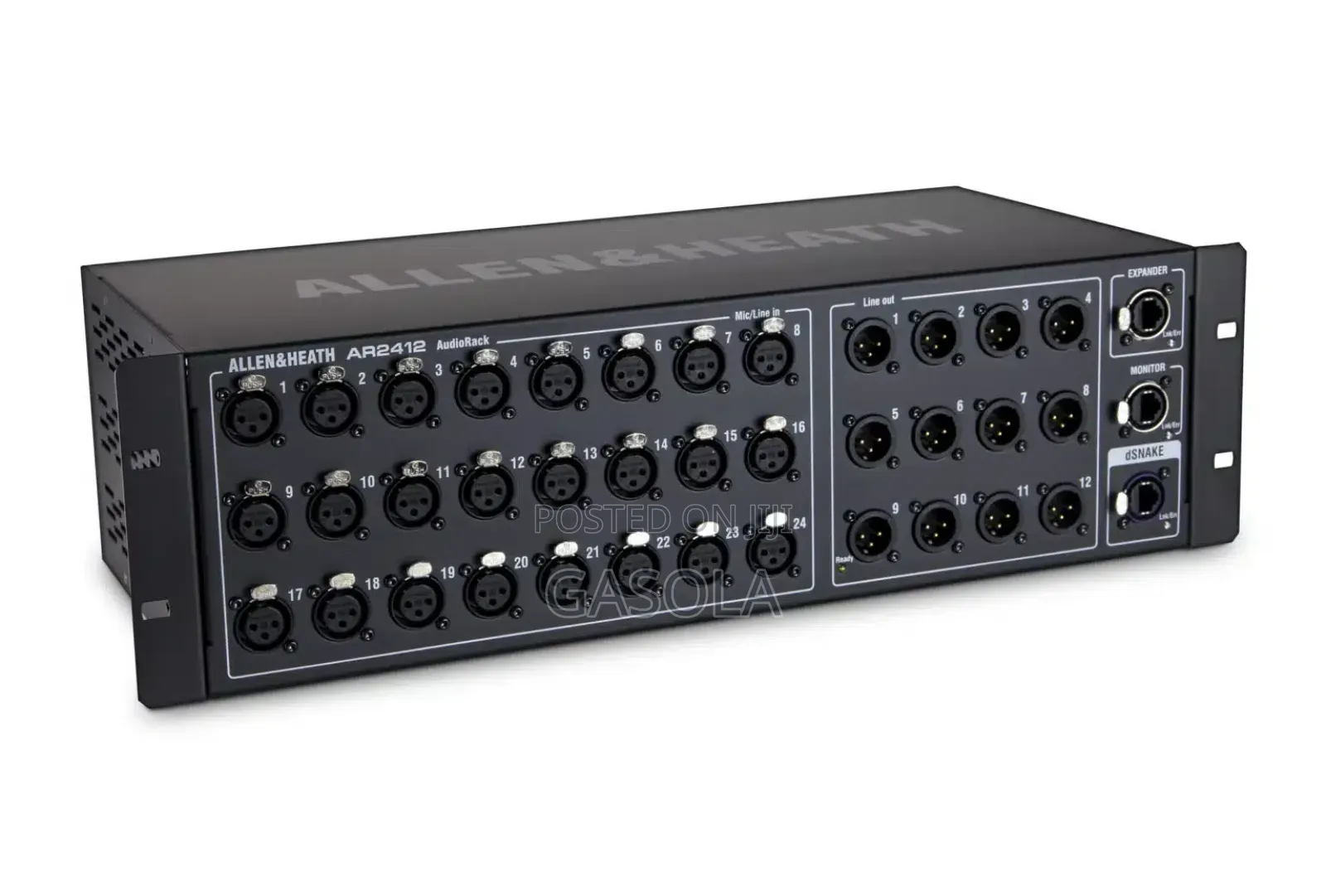 Allen Heath Ar2412 Stage Box Audio Rack Snake