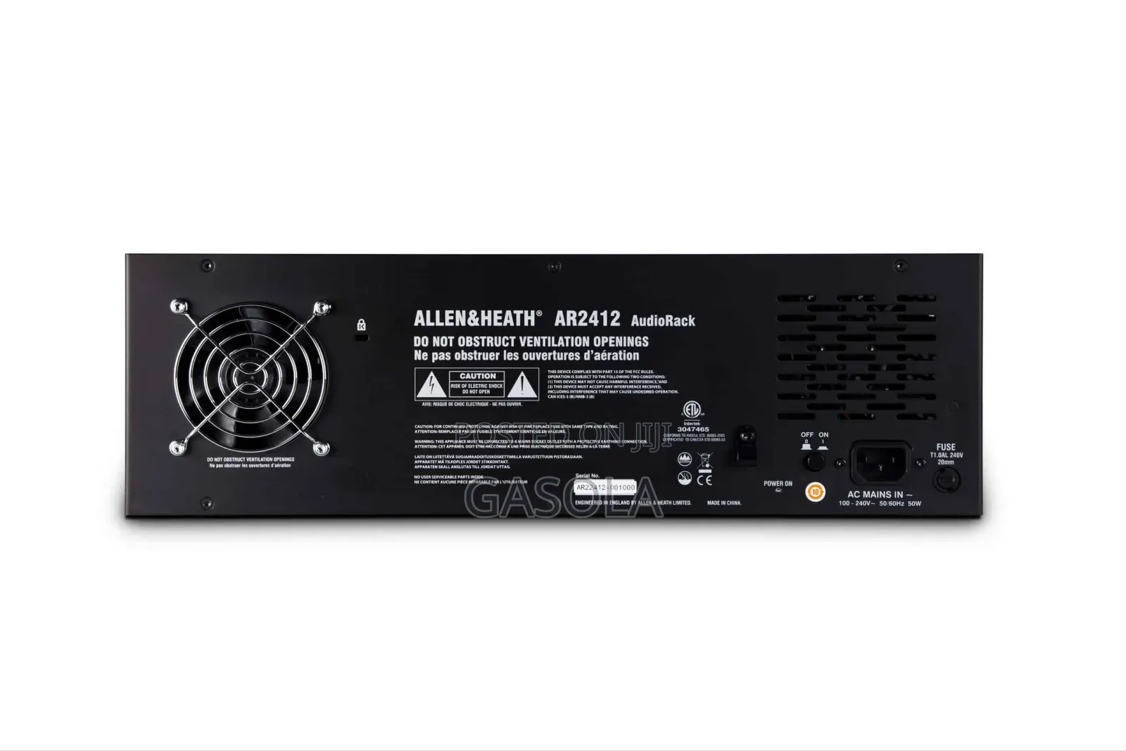 Allen Heath Ar2412 Stage Box Audio Rack Snake