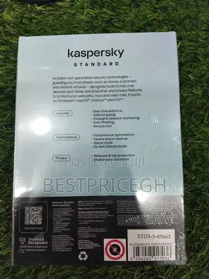 Kaspersky Standard Anti-Virus - 3 Devices