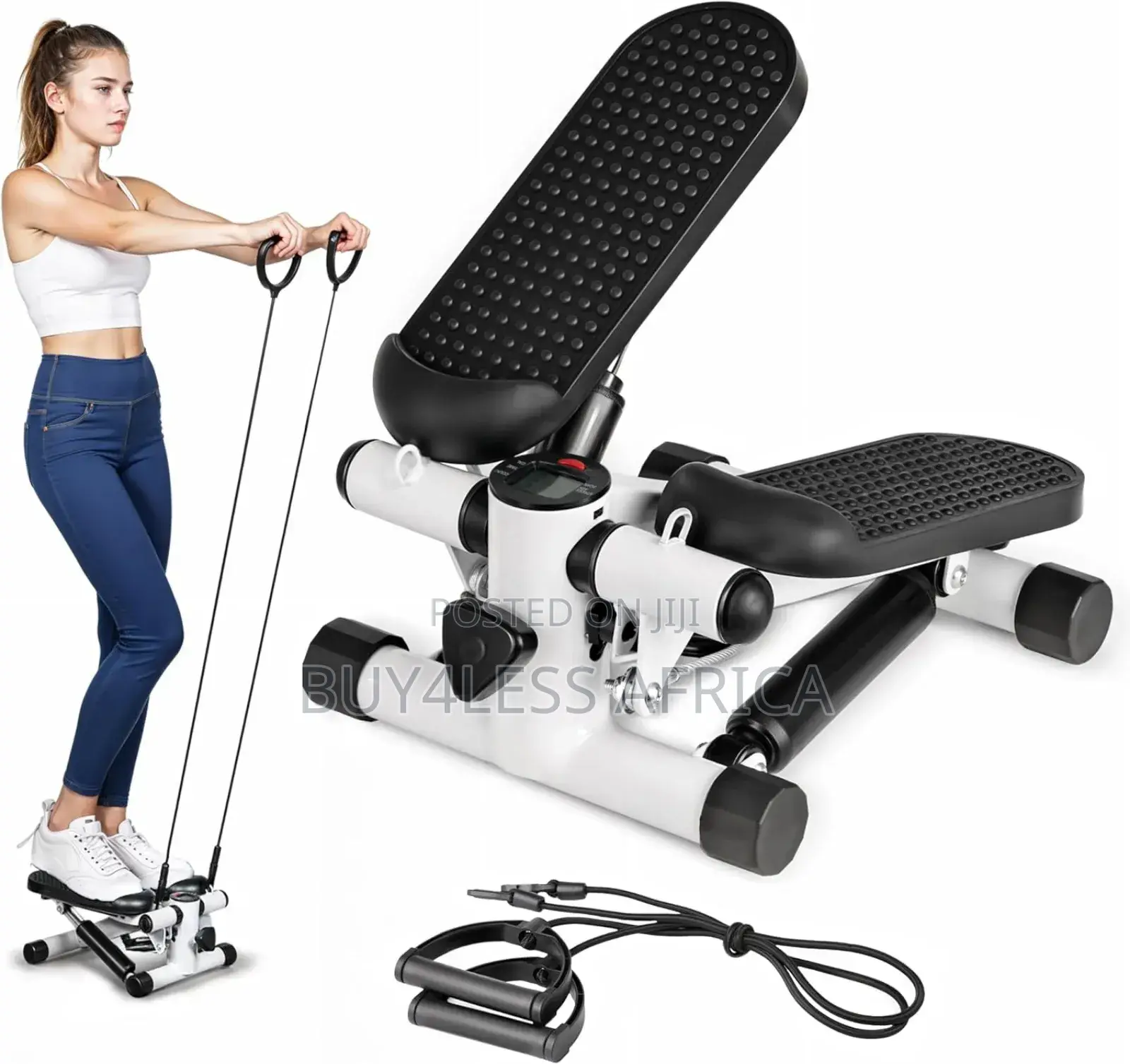 Quality Mini Stepper With Resistance Band Workout Equipment