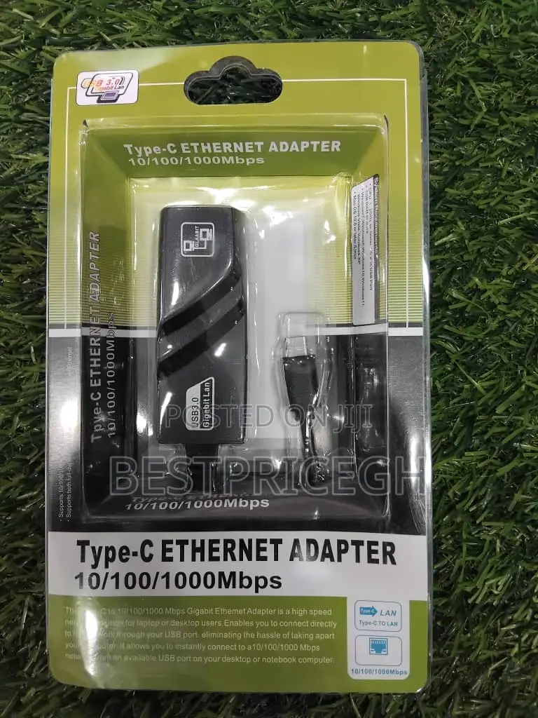 Type C Ethernet Adapter 10/100/1000mbps