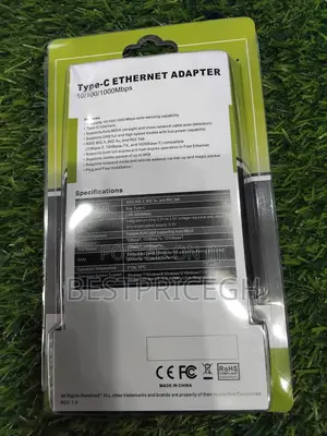 Type C Ethernet Adapter 10/100/1000mbps