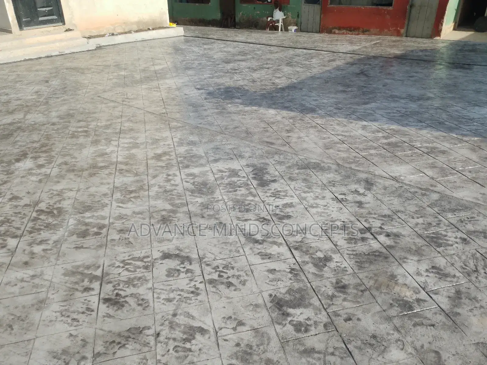 Concrete Stamp Imprint #50