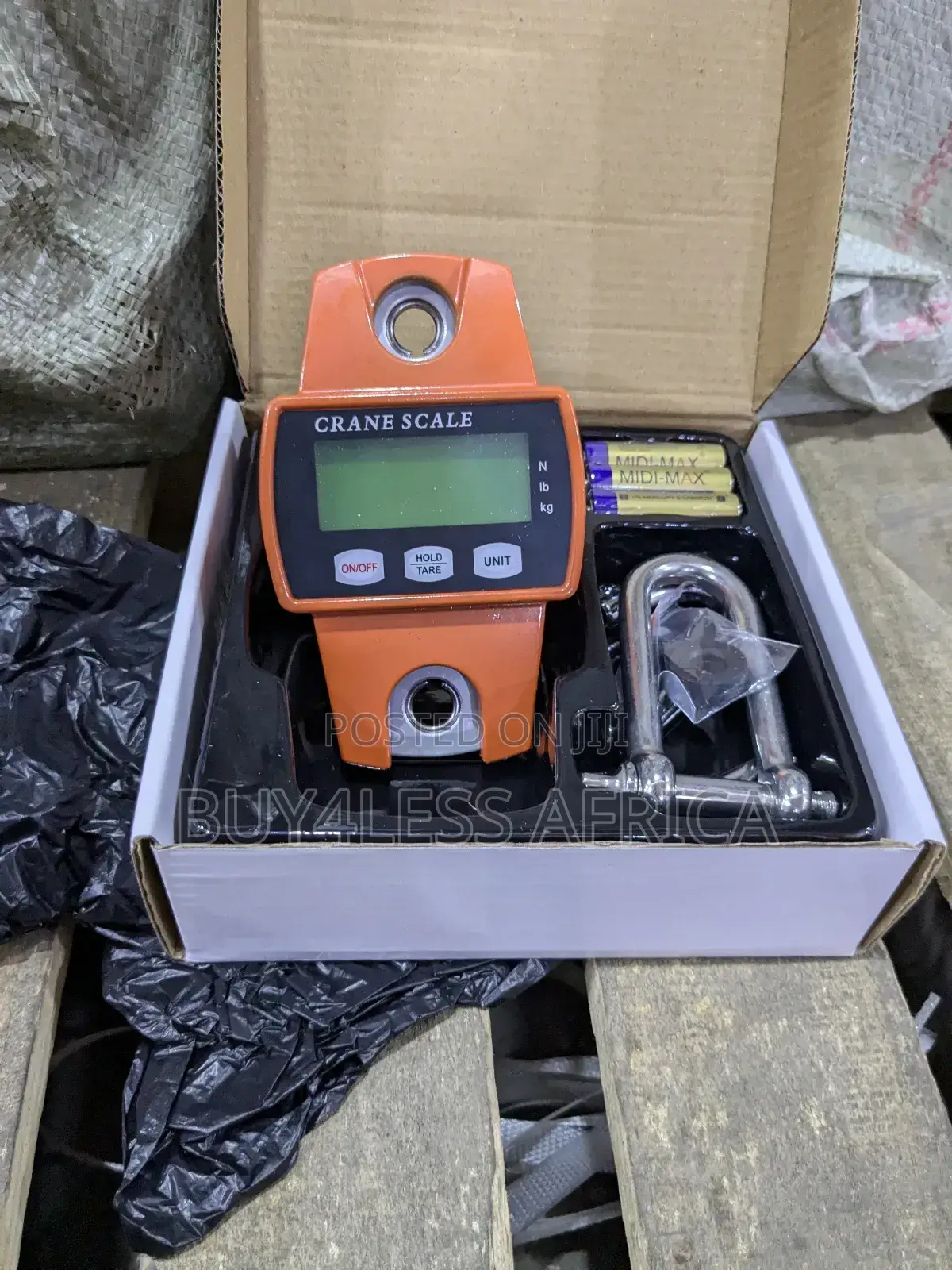 300kg Mini Electronic Crane Scale Digital Hanging Scale