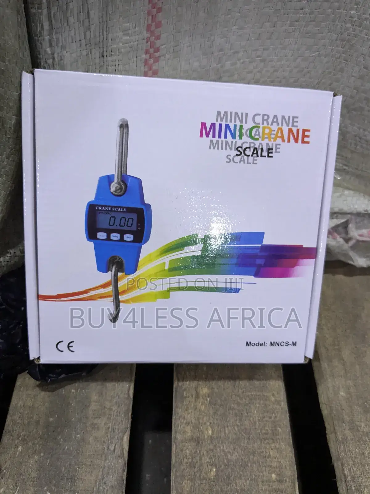 300kg Mini Electronic Crane Scale Digital Hanging Scale