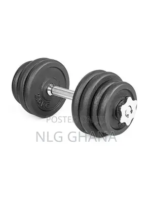 50kg Adjustable Cast Iron Barbell Dumbbells Set Hj_a070a