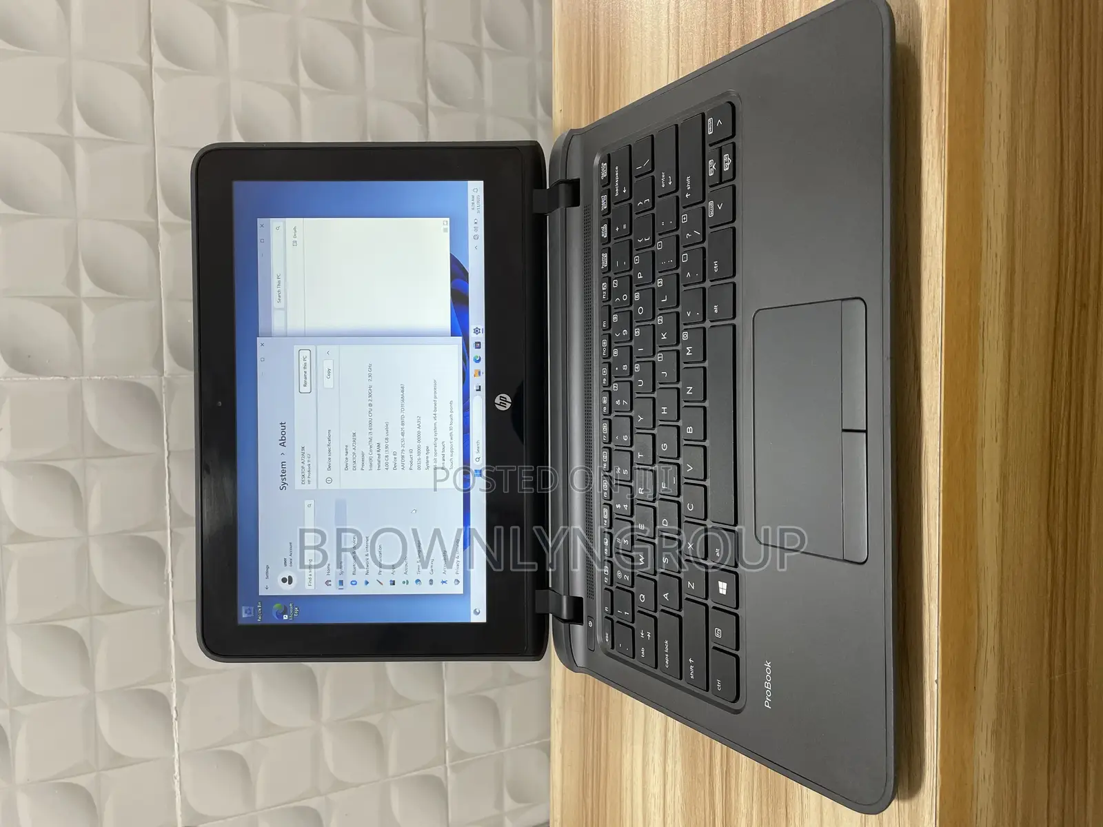 New Laptop HP ProBook 11 G2 EE 4GB Intel Core I3 SSHD (Hybrid) 500GB