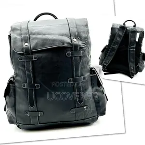 Vintage Leather Unisex Backpacks