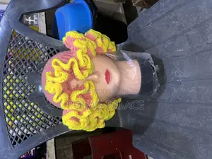 Handmade Crochet Raffle Hat