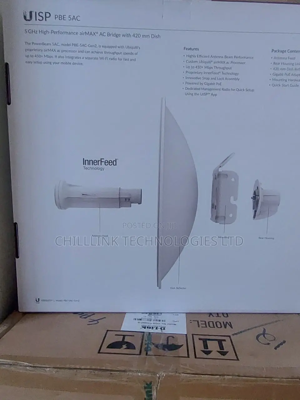Ubiquiti Pbe-5ac-gen2 Airmax 5ghz