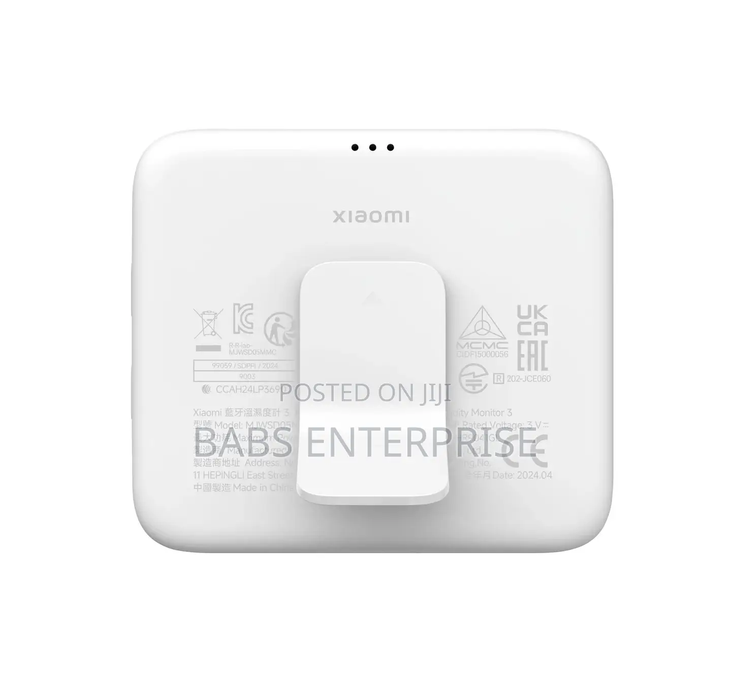 Xiaomi Mi Temperature And Humidity Monitor 3