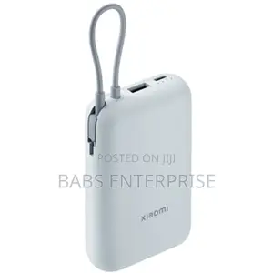 Xiaomi Power Bank 10000mah With Cable Ice Blue Gl