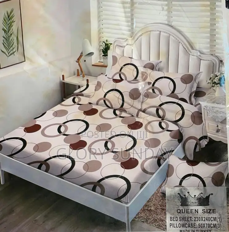 Cotton Bedsheets With Pillow Covers