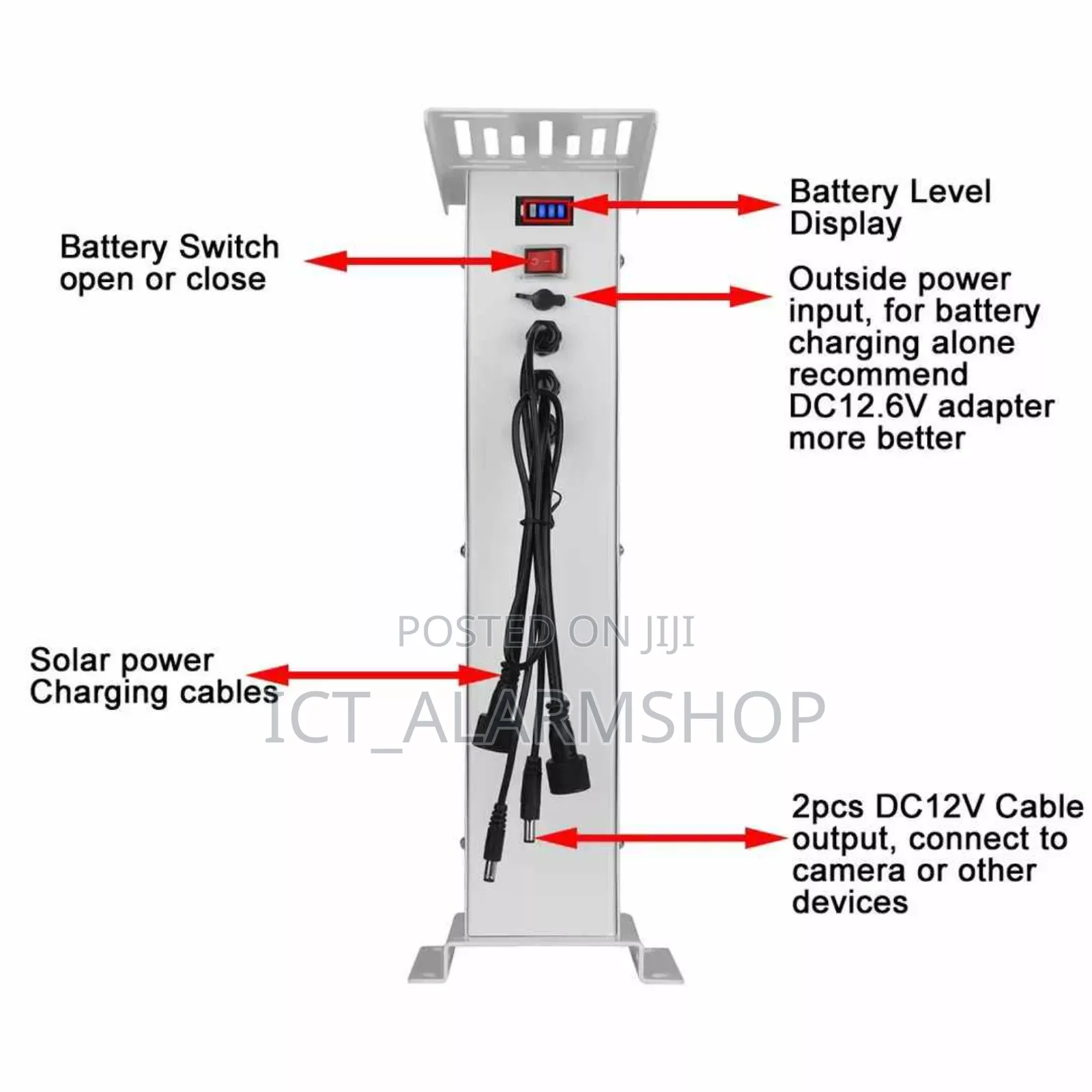 12v 20amp Chargeable Solar Power Panel