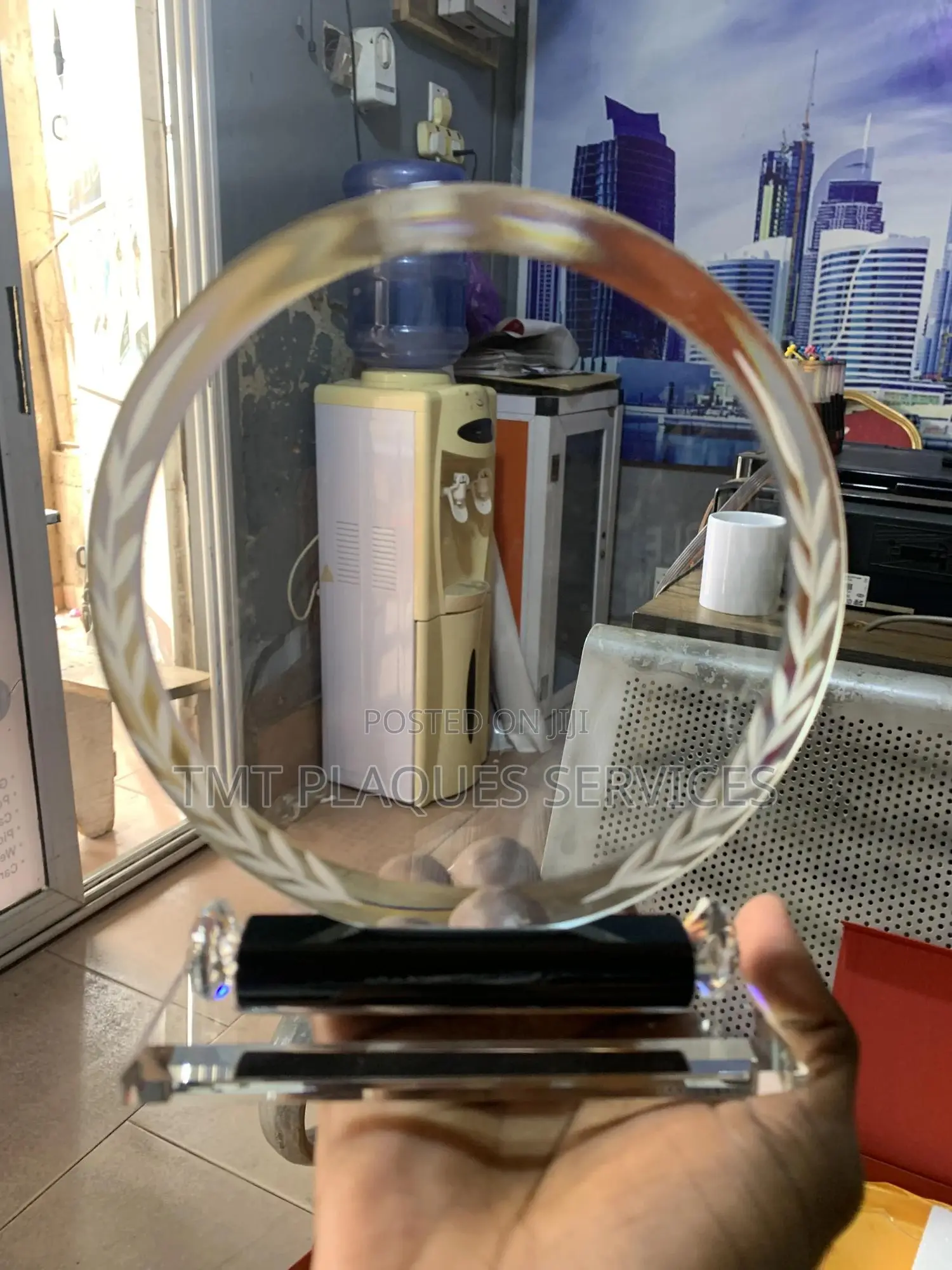 Round Circle Award Plaque