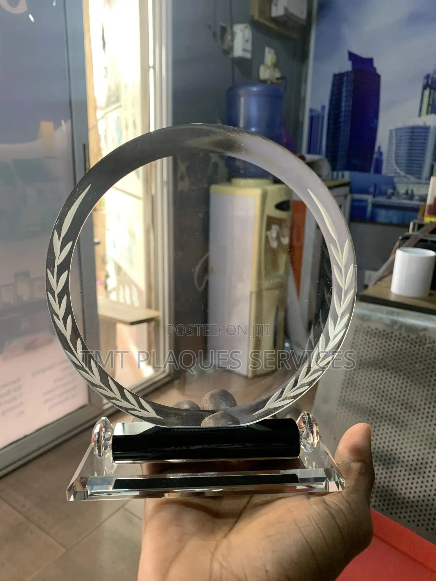 Round Circle Award Plaque